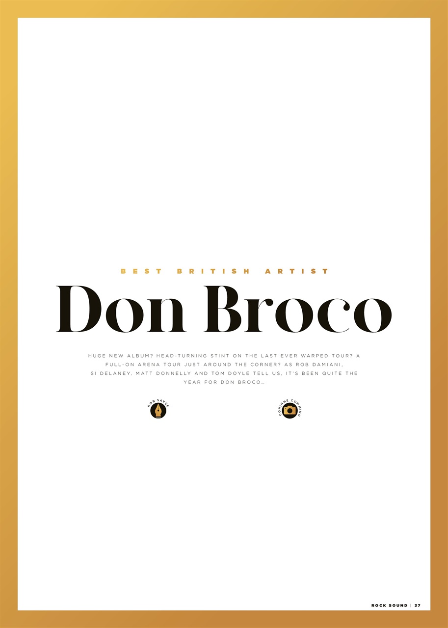 Rock Sound Magazine Preview Pages