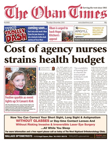The Oban Times & Lochaber Times issue 06 December 2018