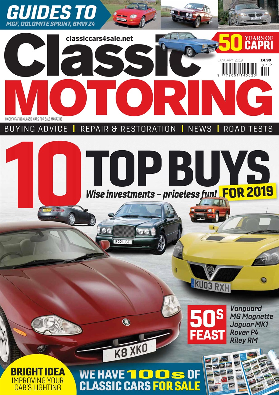 Classic Motoring Preview Pages