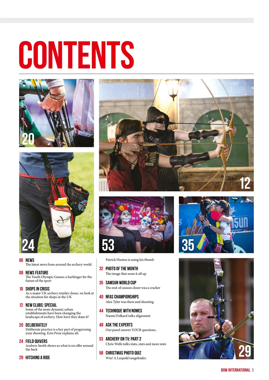 Bow International Preview Pages