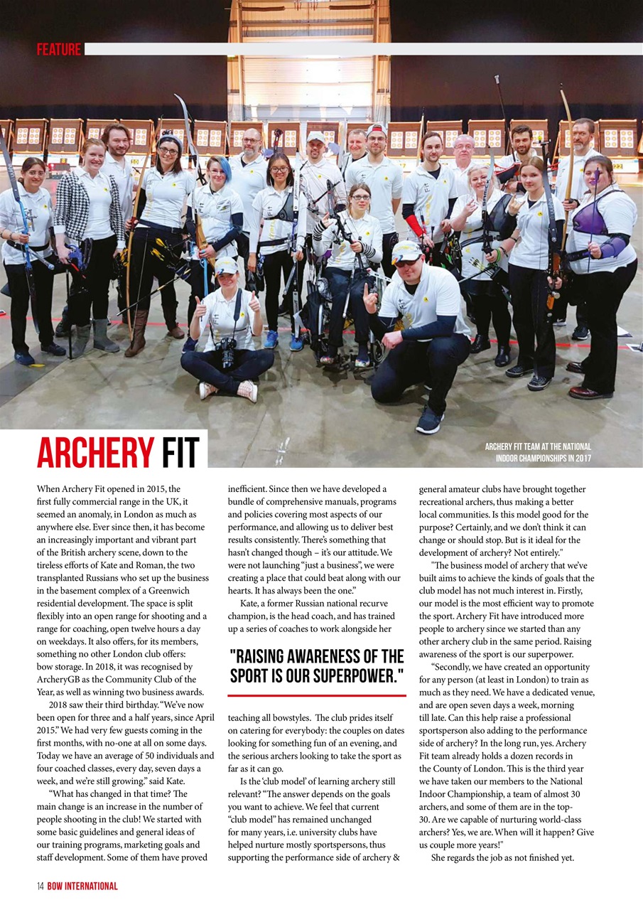 Bow International Preview Pages