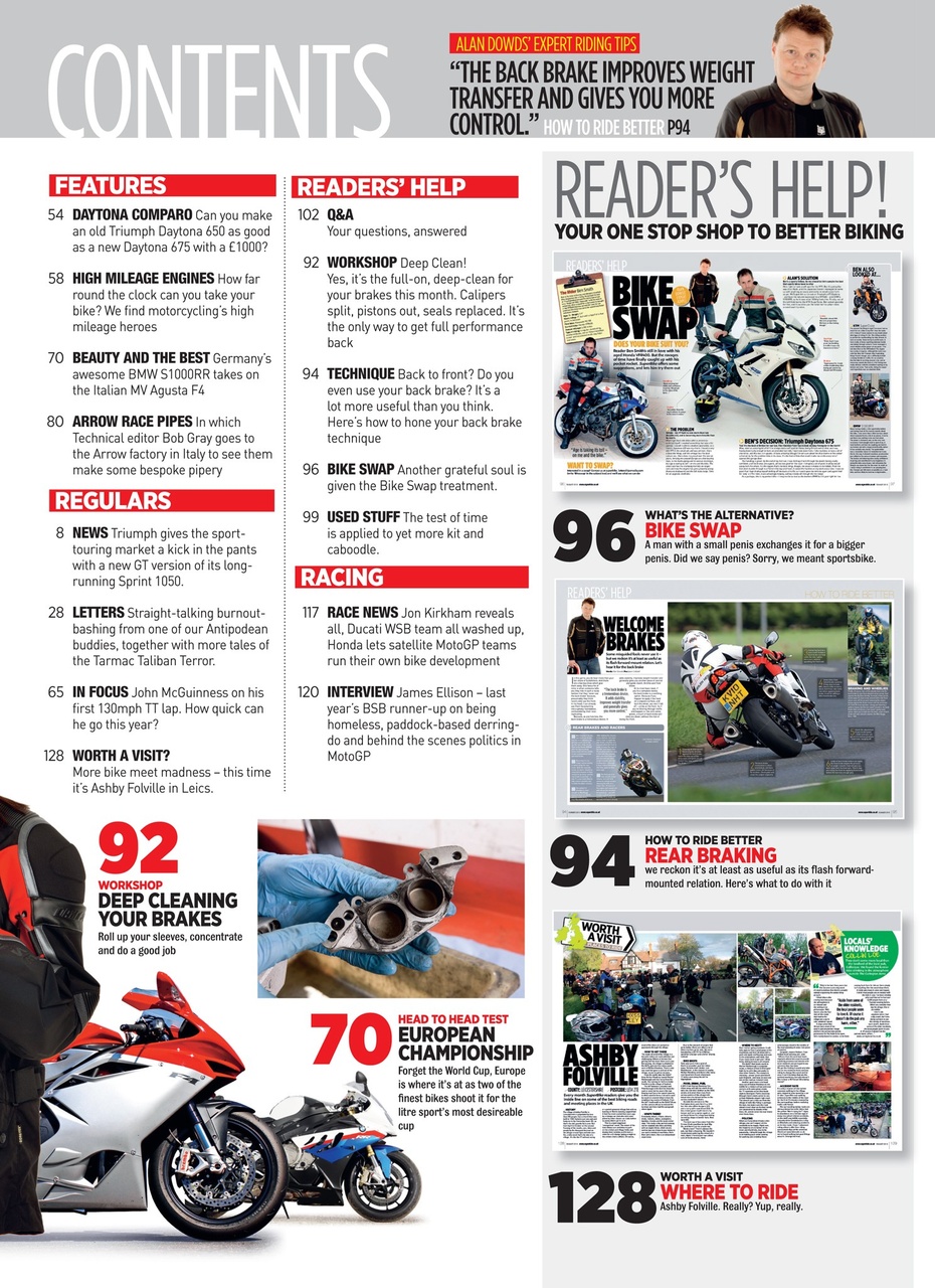 Superbike Magazine Preview Pages