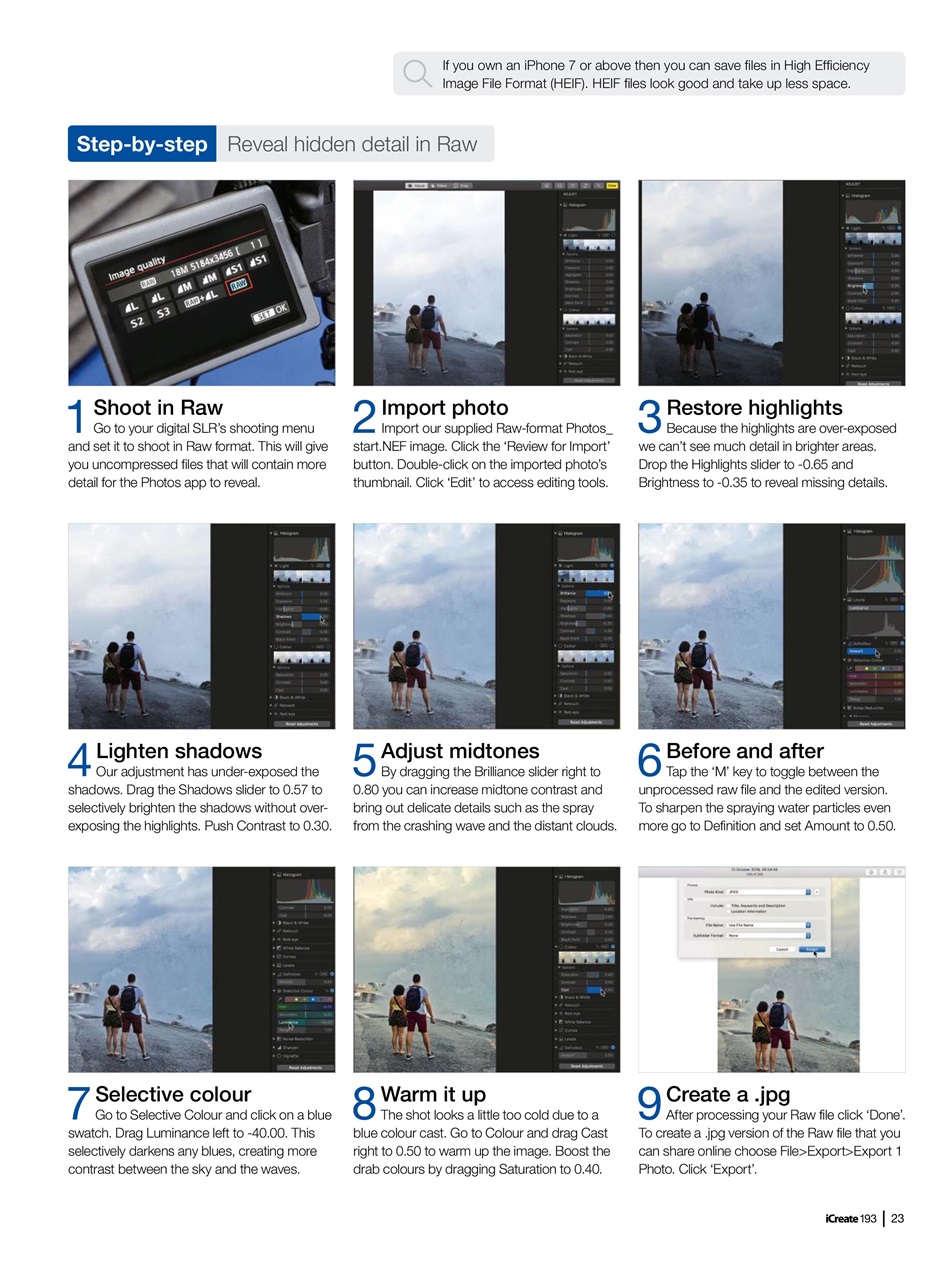 iCreate Preview Pages