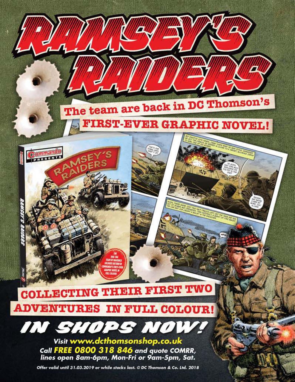 Commando Preview Pages