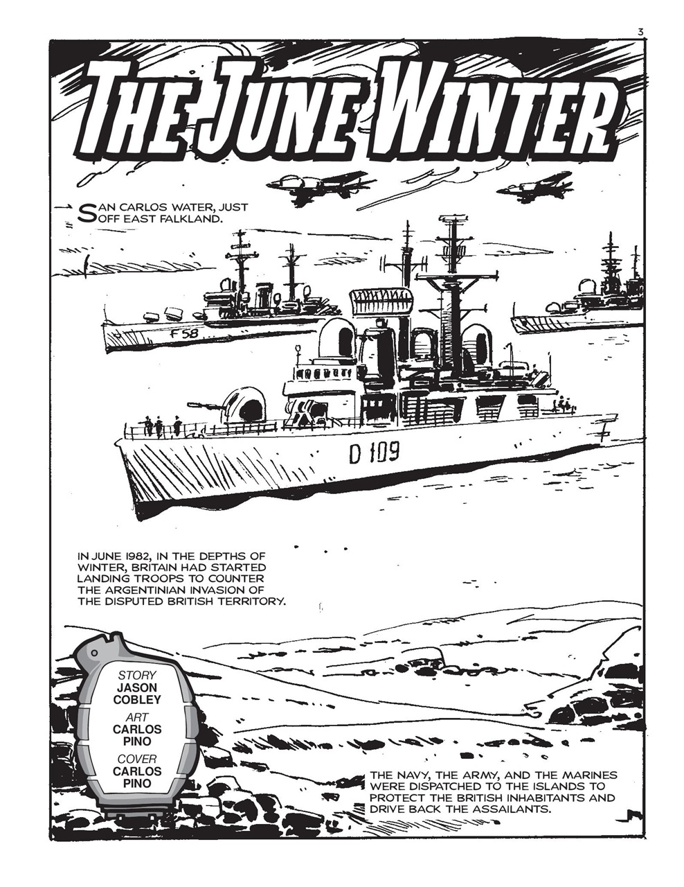 Commando Preview Pages