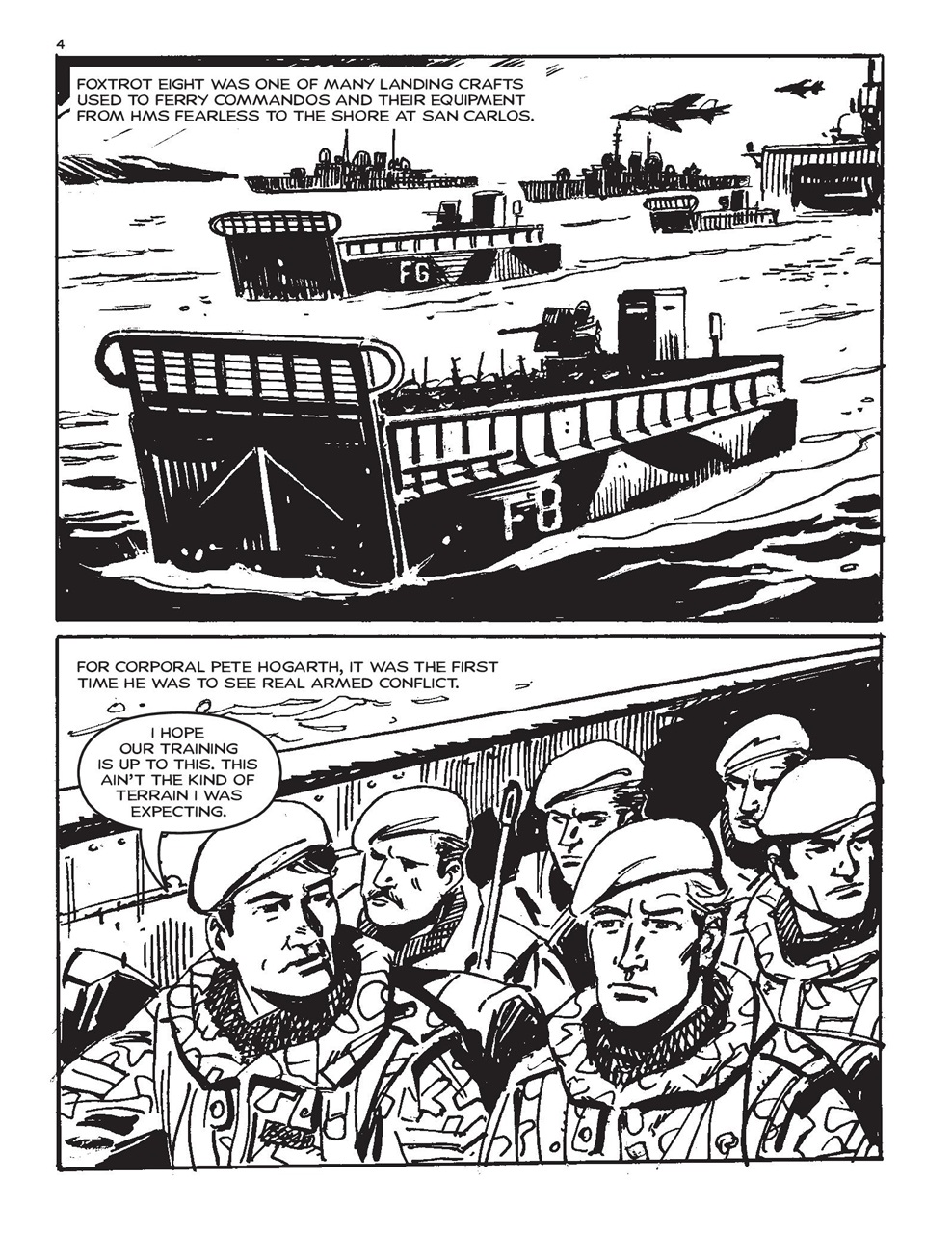 Commando Preview Pages