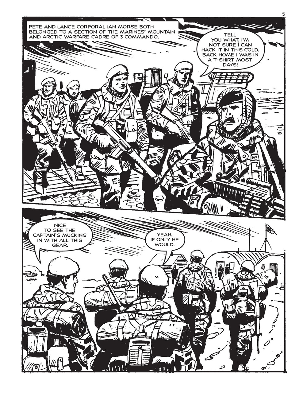 Commando Preview Pages