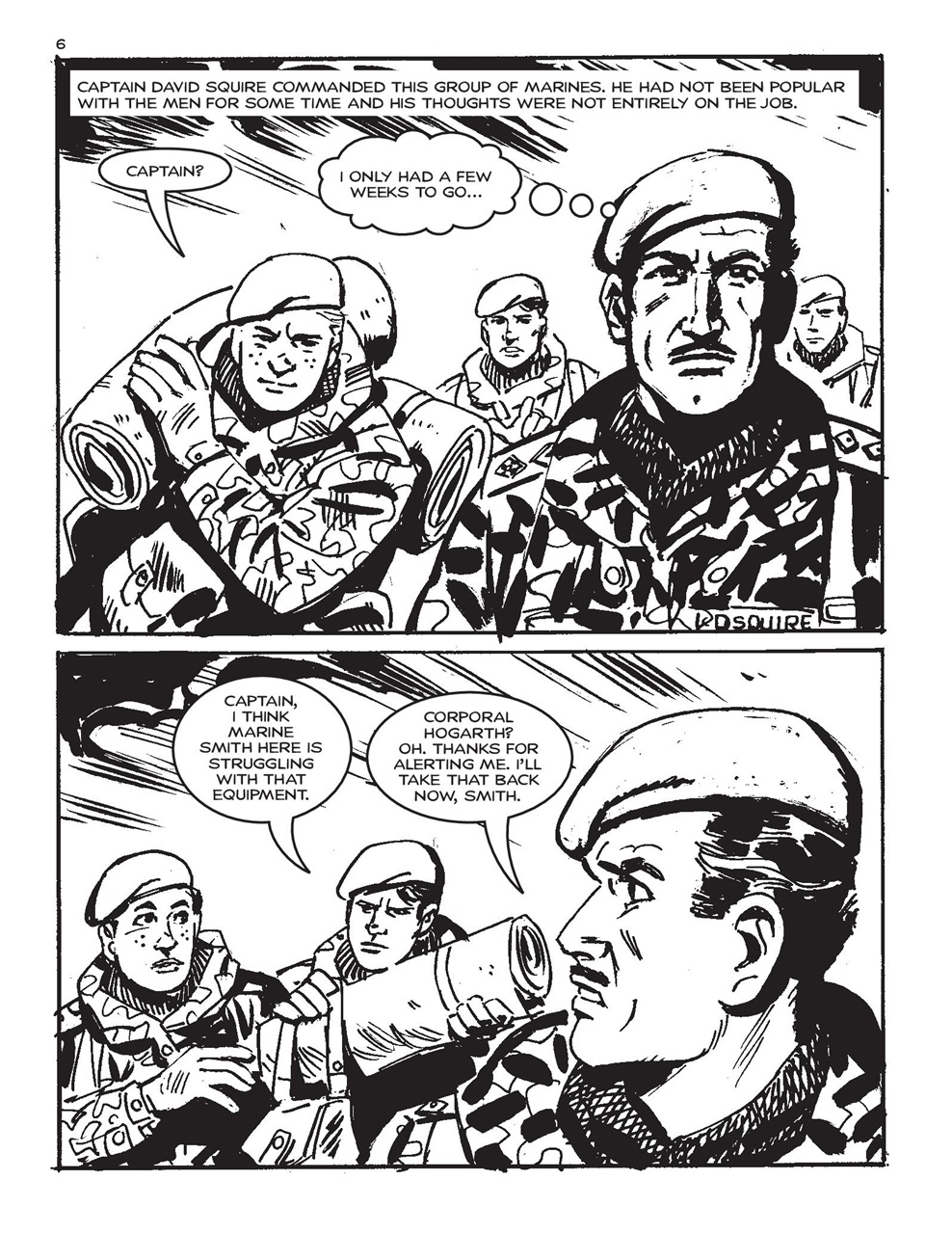 Commando Preview Pages