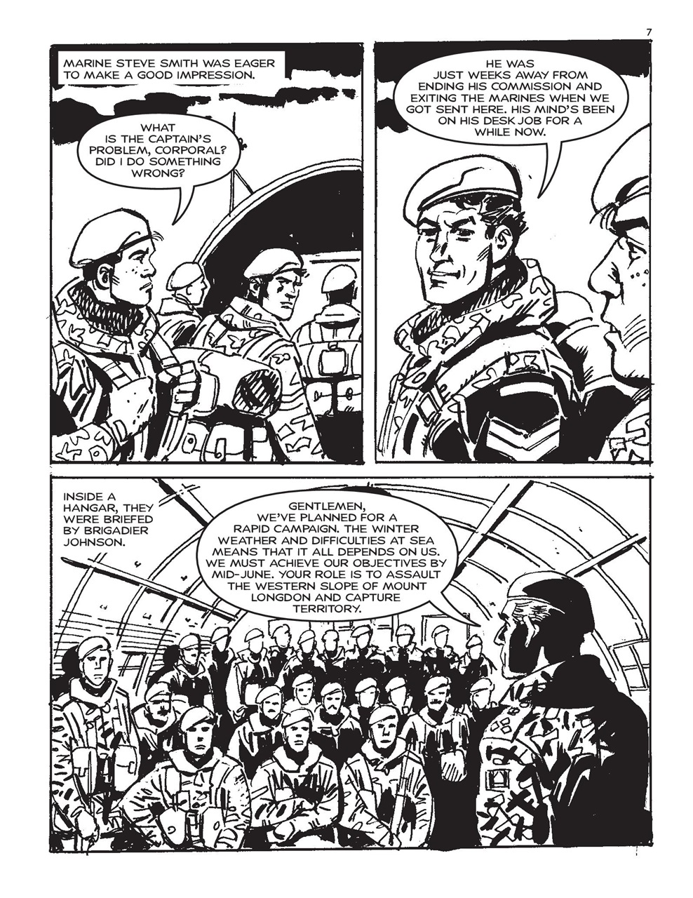 Commando Preview Pages