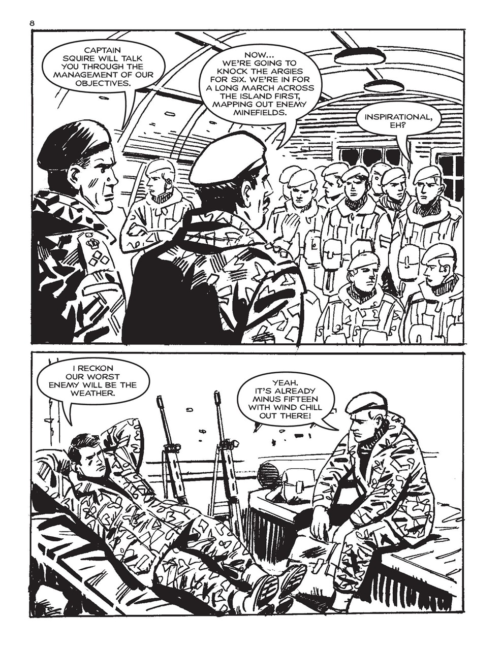 Commando Preview Pages