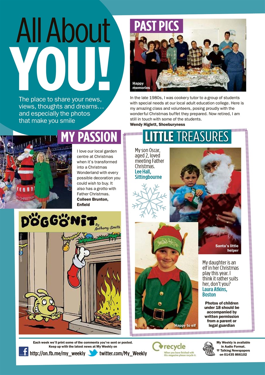 My Weekly Preview Pages