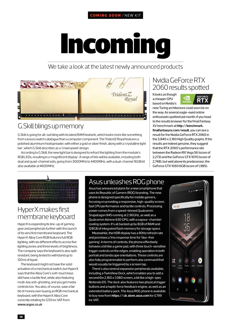 Custom PC UK Preview Pages