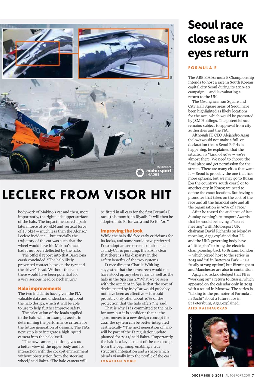 Autosport Preview Pages