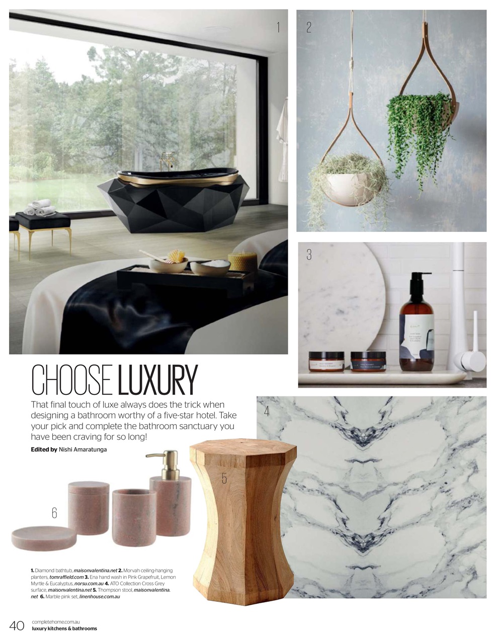 Luxury Kitchens and Bathrooms Preview Pages