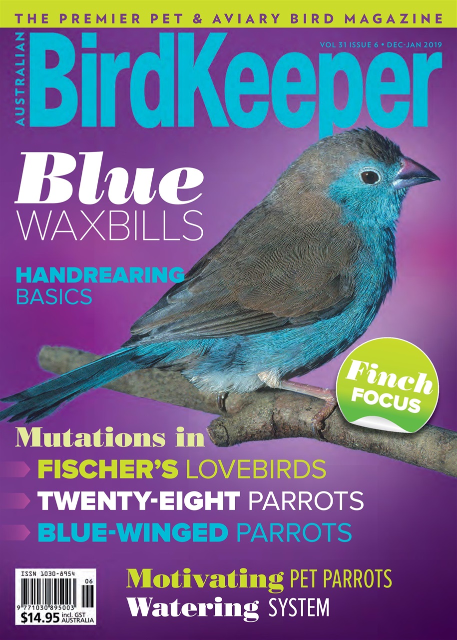 Australian Birdkeeper Magazine Preview Pages
