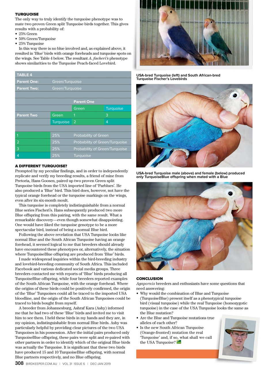 Australian Birdkeeper Magazine Preview Pages