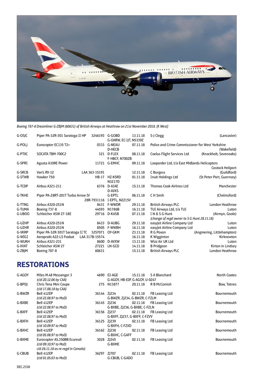 Air Britain News Preview Pages