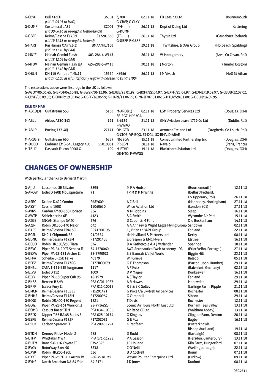 Air Britain News Preview Pages