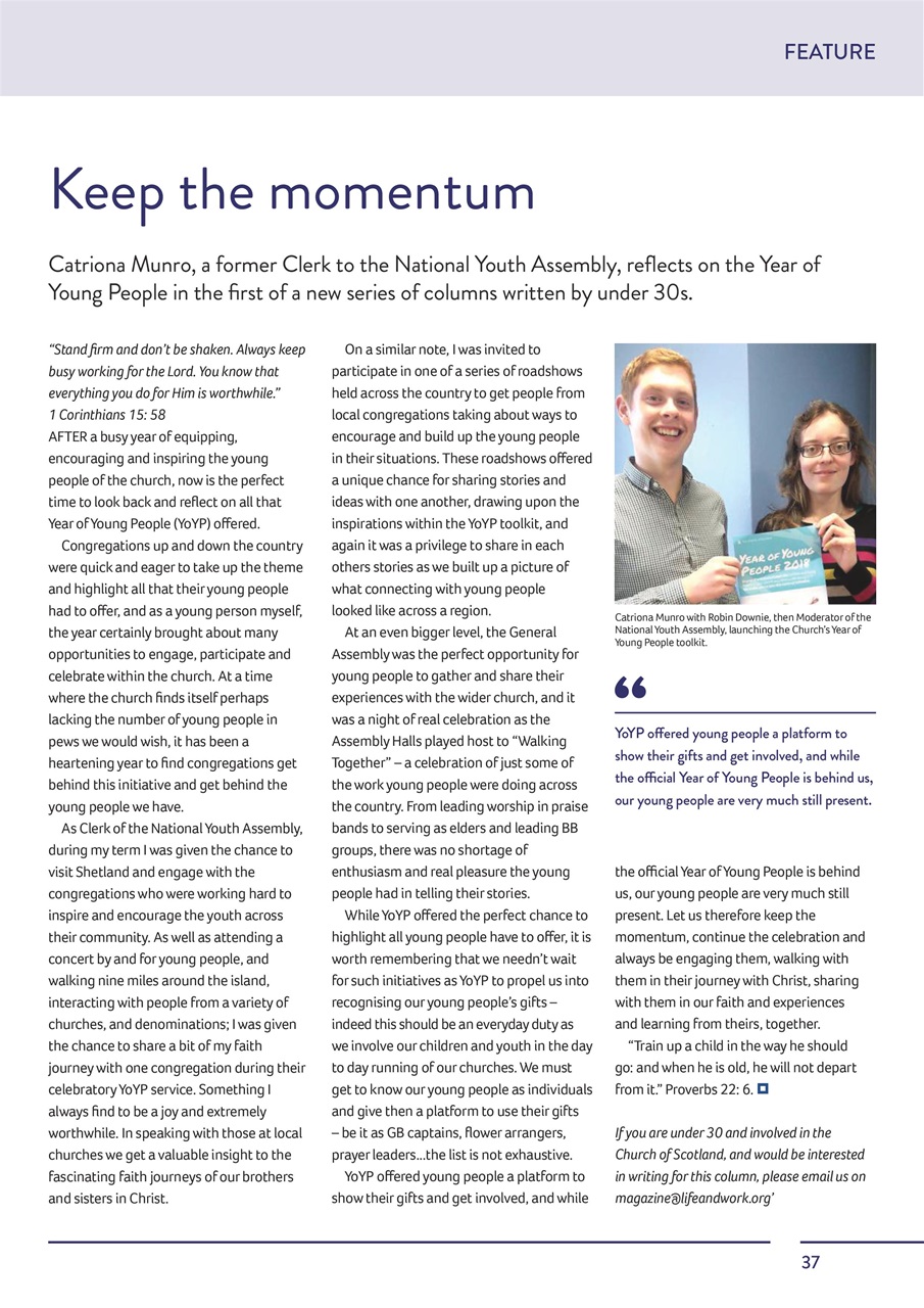 Life and Work Preview Pages