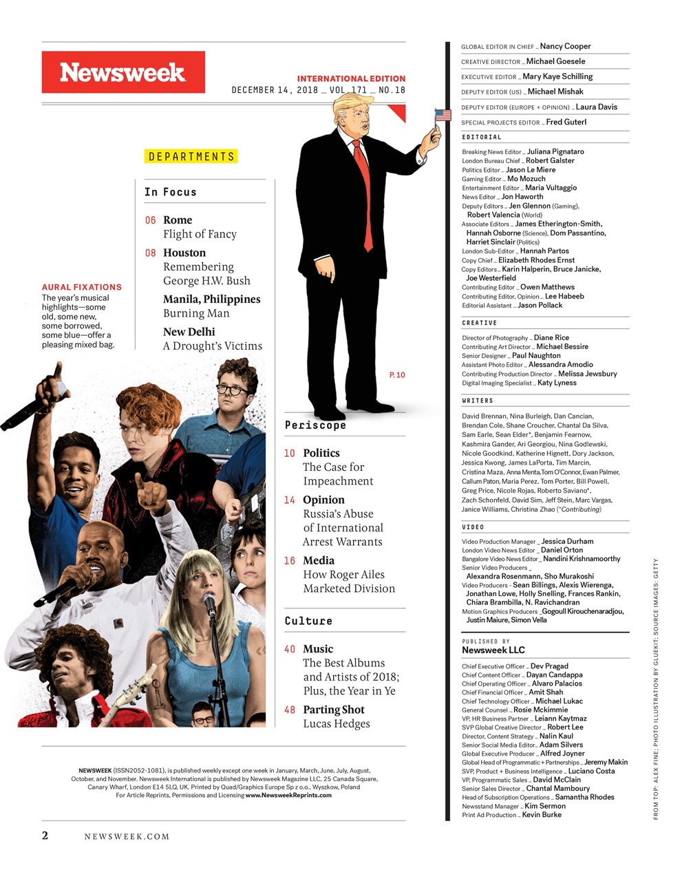 Newsweek International Preview Pages