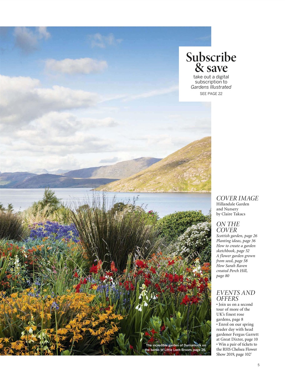 Gardens Illustrated Preview Pages