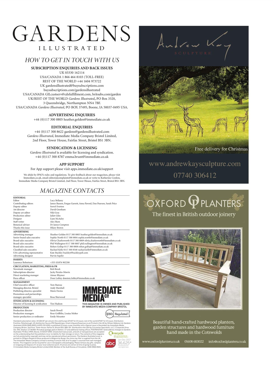 Gardens Illustrated Preview Pages
