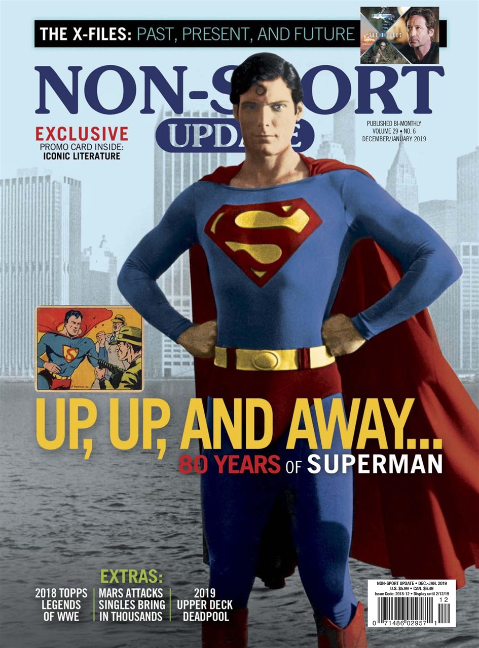 Non-Sport Update Magazine Preview Pages