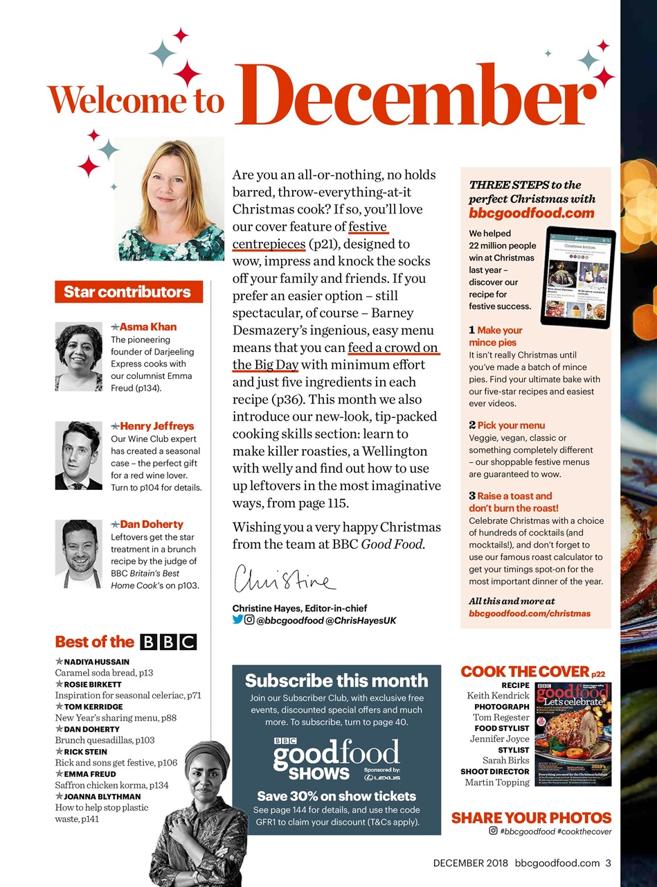 Good Food Magazine Preview Pages