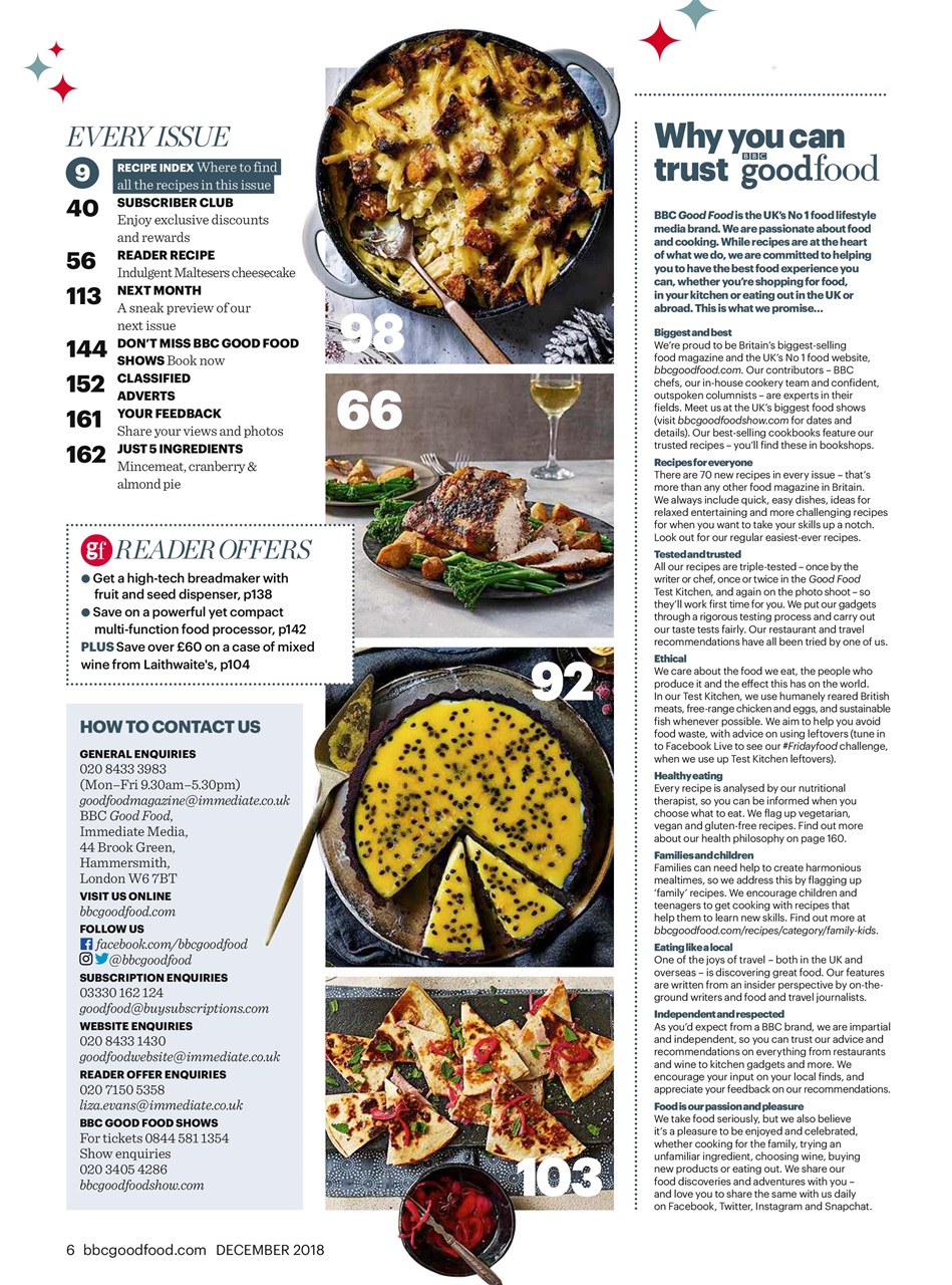 Good Food Magazine Preview Pages