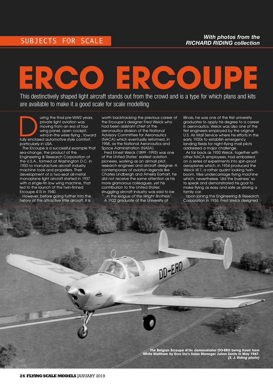 Flying Scale Models Preview Pages