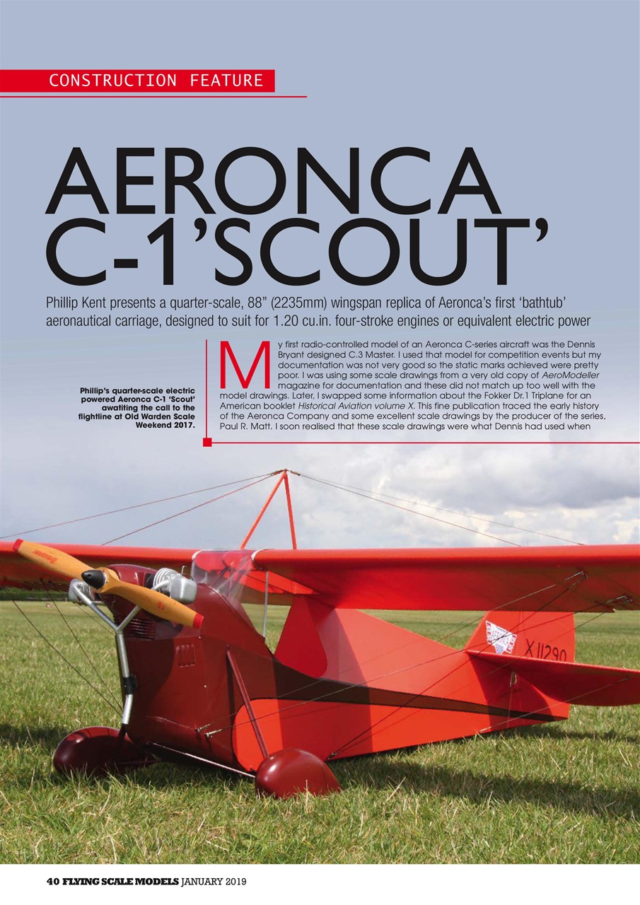 Flying Scale Models Preview Pages