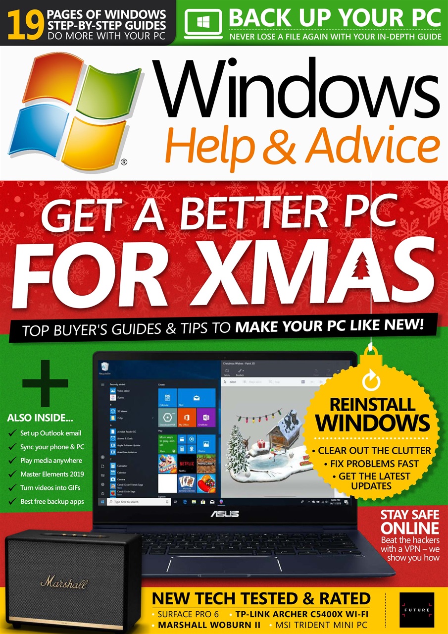 Windows Help & Advice Preview Pages