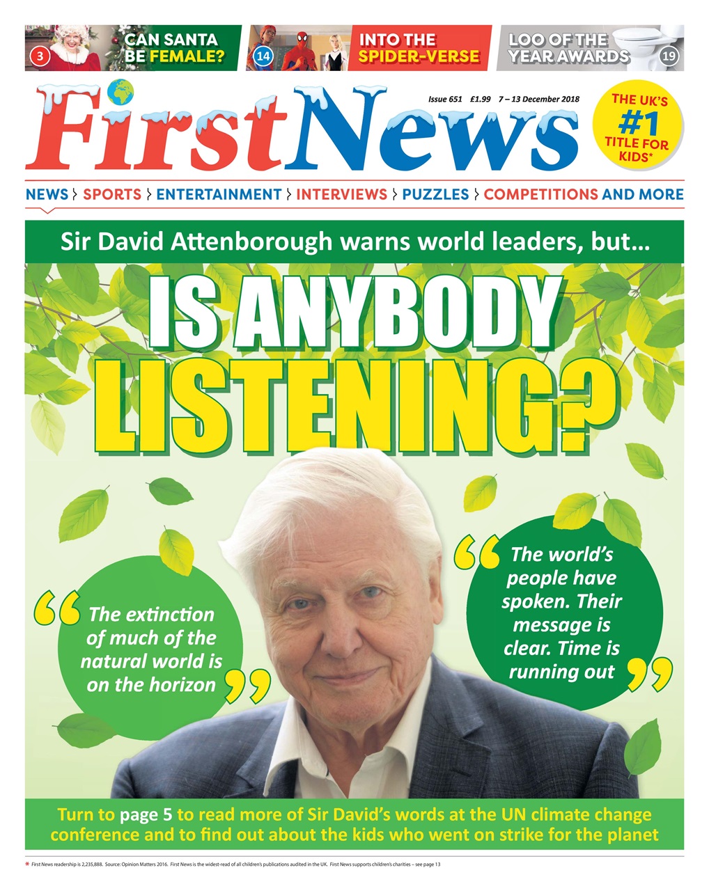 First News Preview Pages