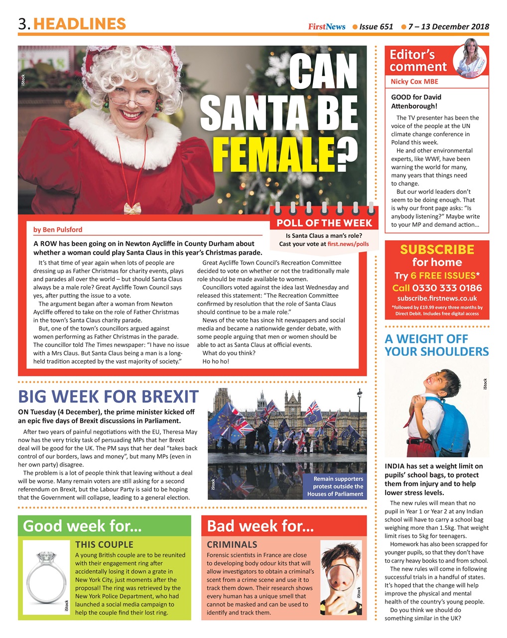First News Preview Pages