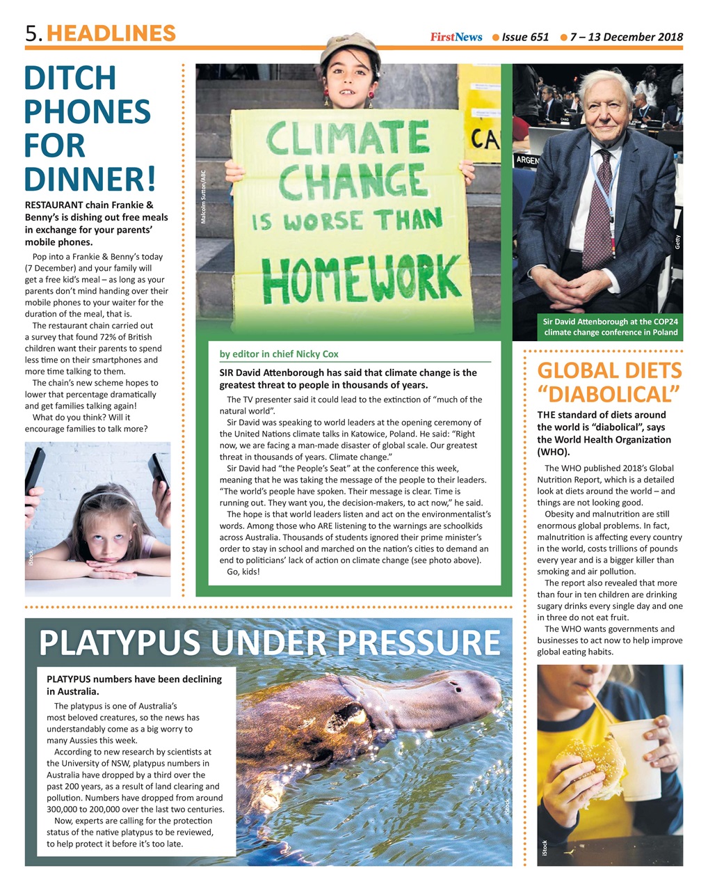 First News Preview Pages