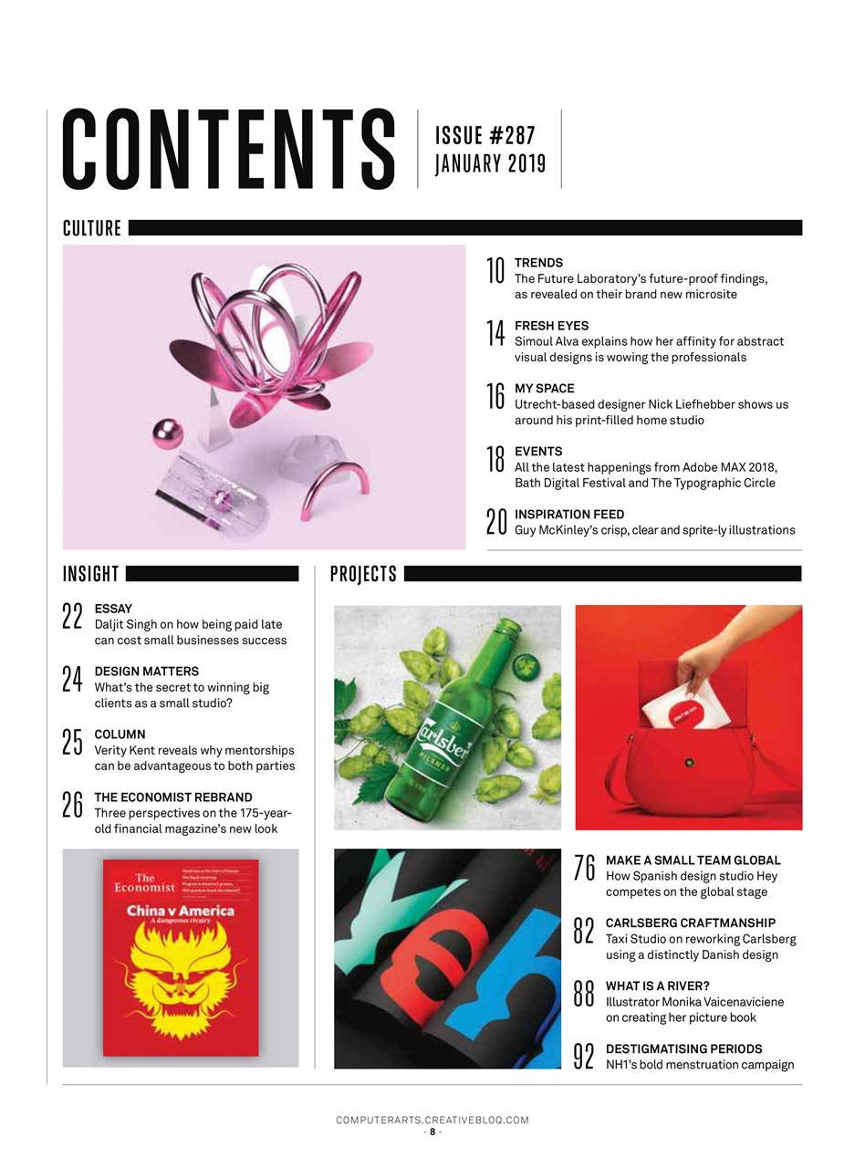 Computer Arts Preview Pages