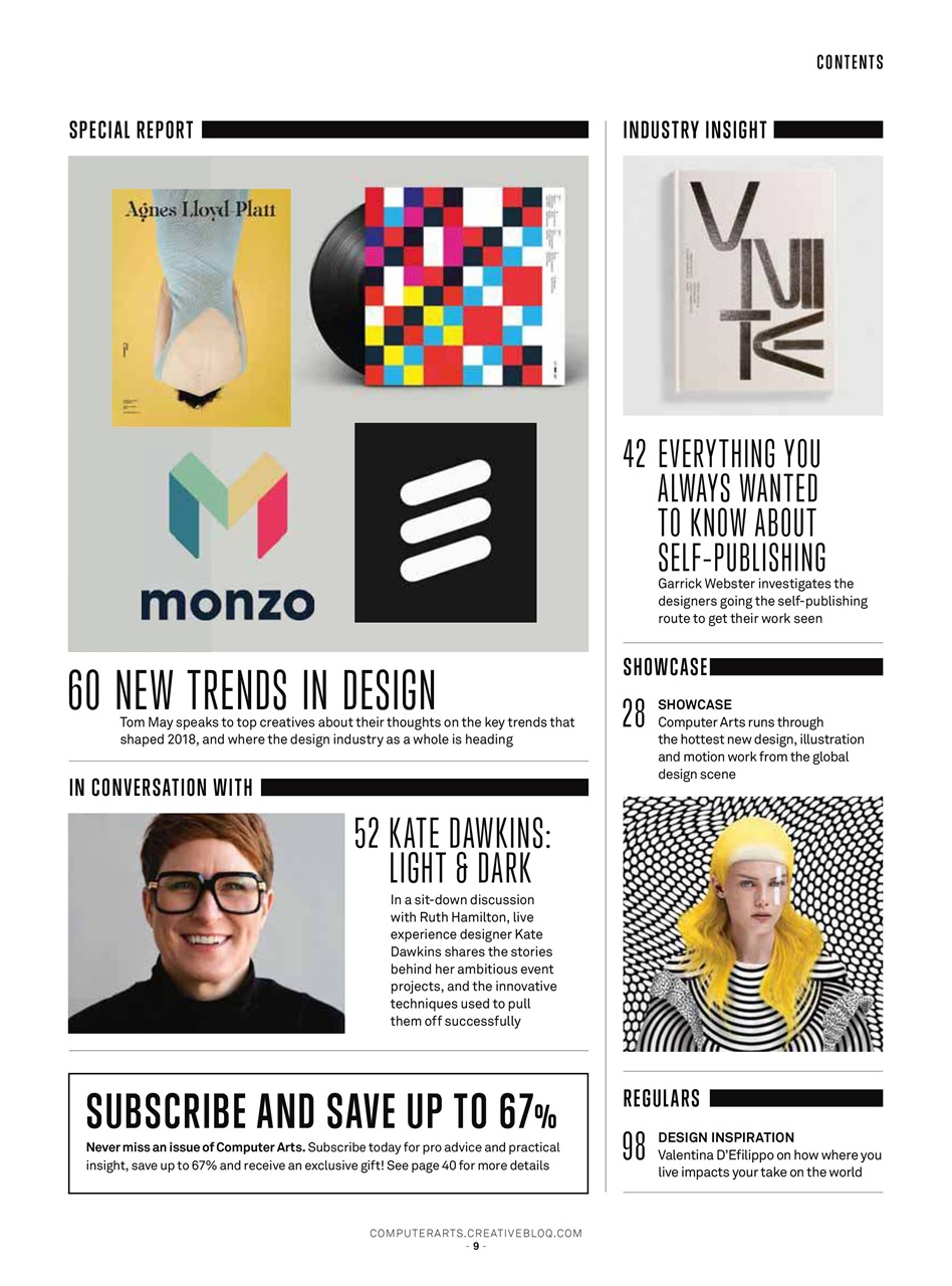 Computer Arts Preview Pages