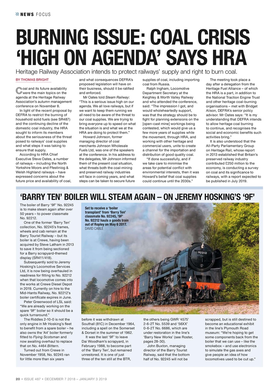 Steam Railway Preview Pages