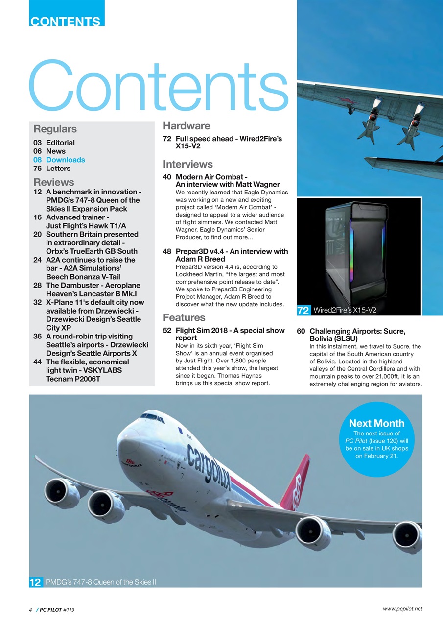 PC Pilot Preview Pages