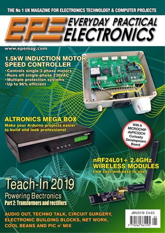 Practical Electronics issue Jan-19