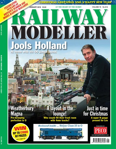 Railway Modeller issue January 2019