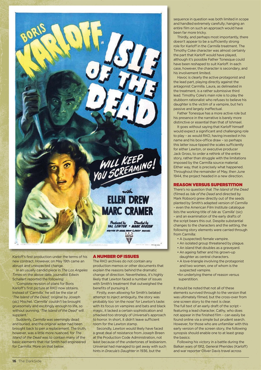 The Darkside Preview Pages