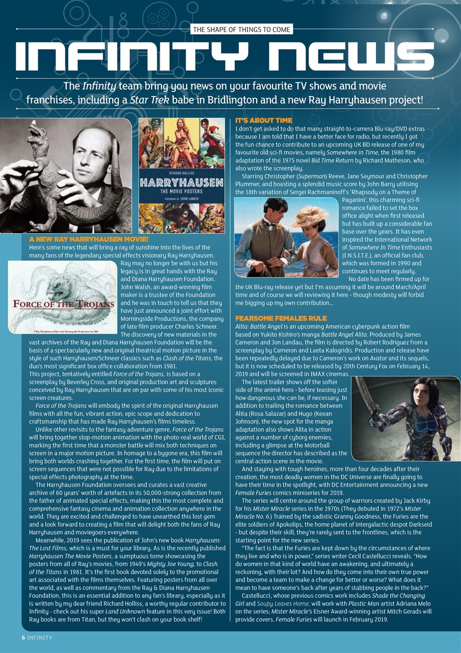 Infinity Magazine Preview Pages