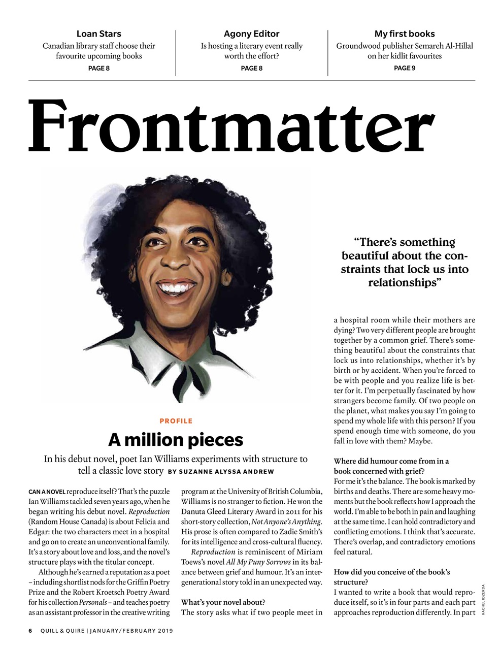 Quill & Quire Preview Pages