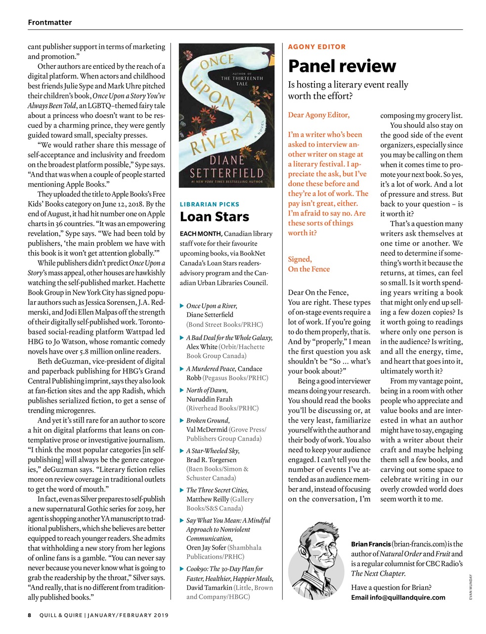 Quill & Quire Preview Pages