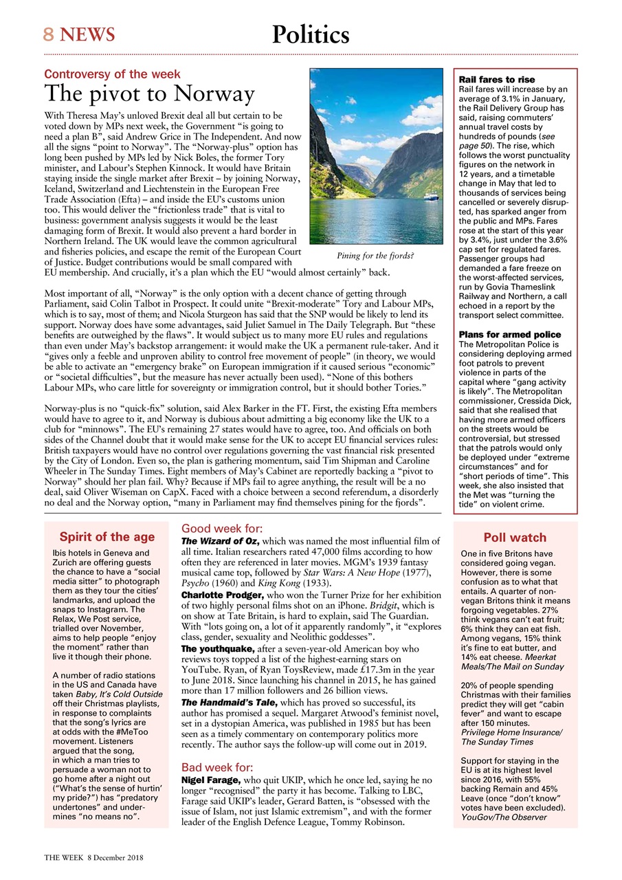 The Week Preview Pages