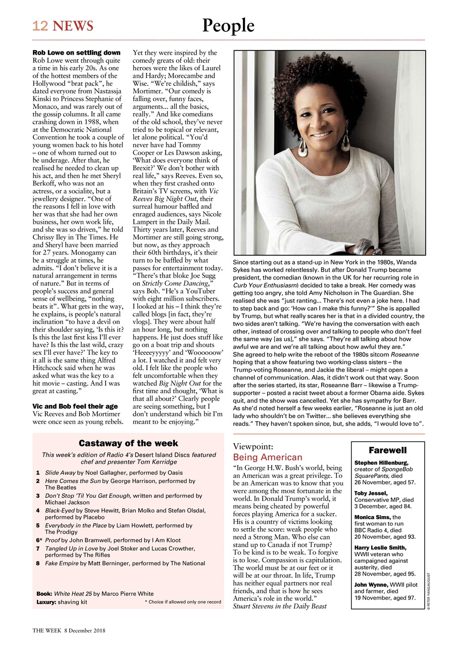 The Week Preview Pages