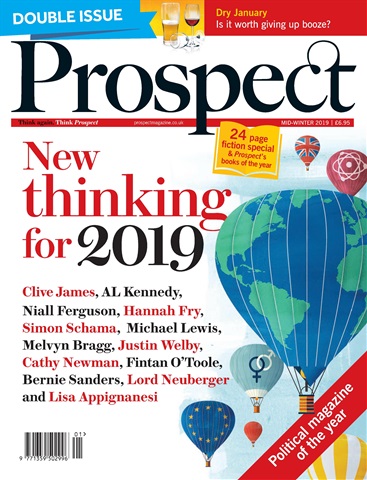 Prospect Magazine issue Jan/Feb 2019