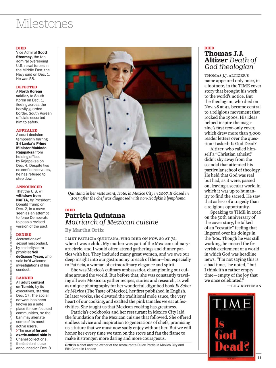 TIME Magazine Europe Preview Pages