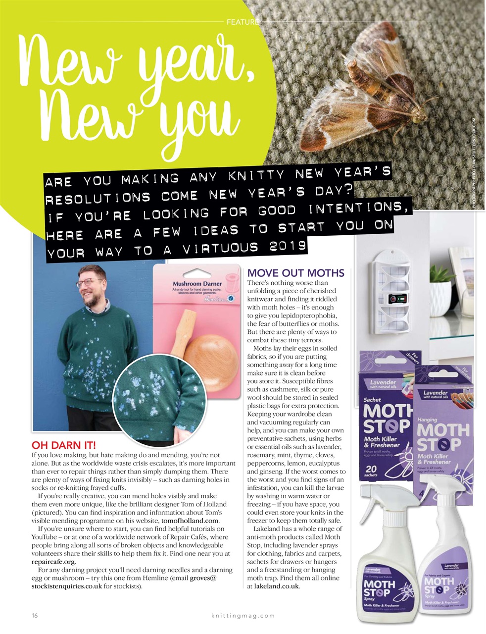 Knitting Preview Pages